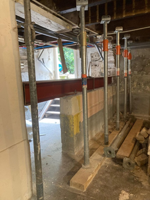 Project foto vloer verlaging