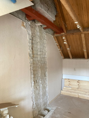 Project foto schoorsteen